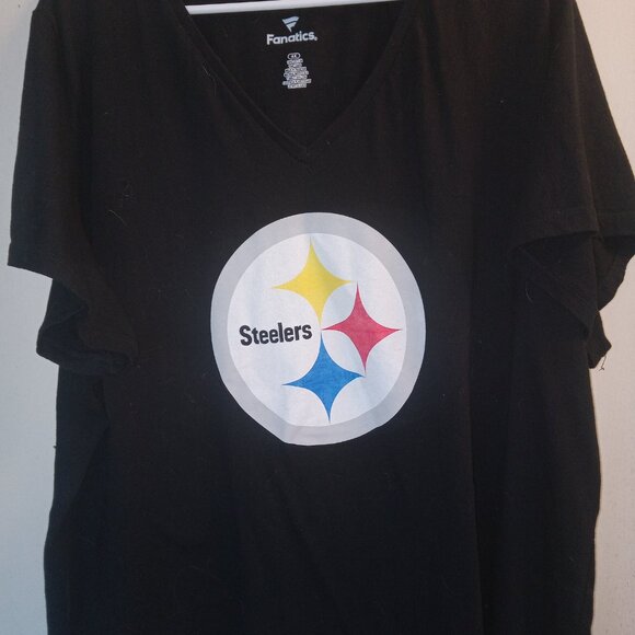 NFL Pittsburgh Steelers Women's Watt #90 Top - Picture 6 of 13